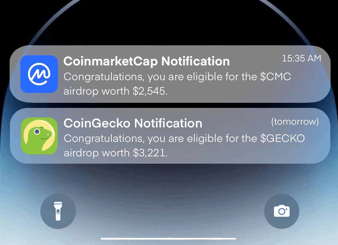 CoinGecko & Coinmarket Confirmed Airdrop: How To Be Eligible