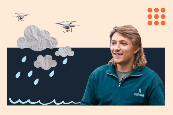 Meet the Founder Who Raised $6.3M to Literally Make It Rain